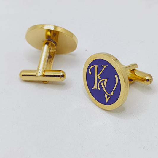 KV Initial Monogram Cufflinks