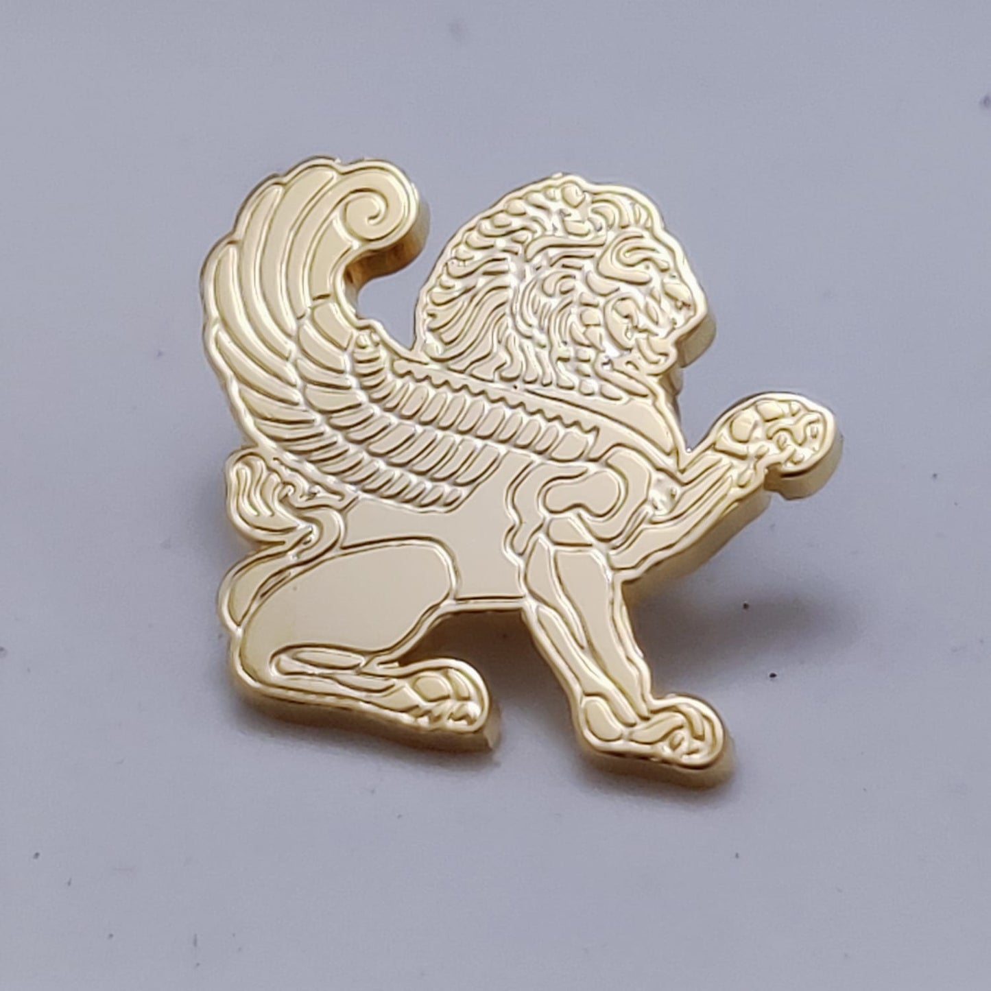 Flying Lion Brooch