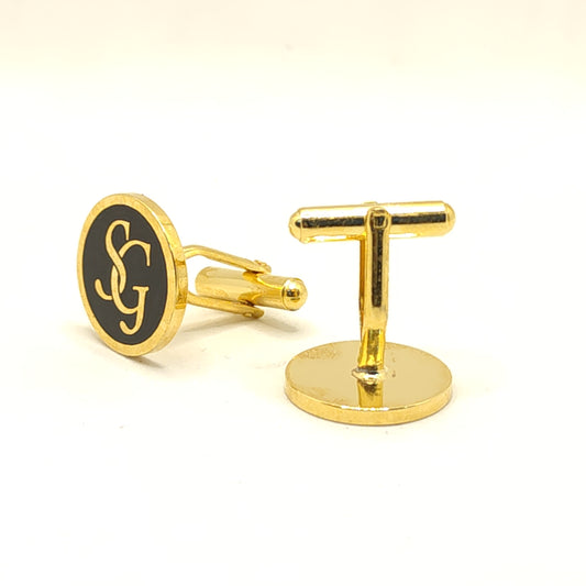 SG Initial Monogram Cufflinks