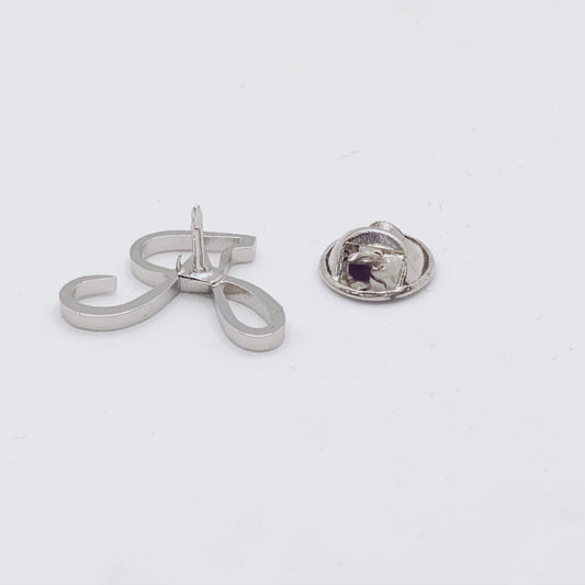 AR Double Initial Lapel Pin