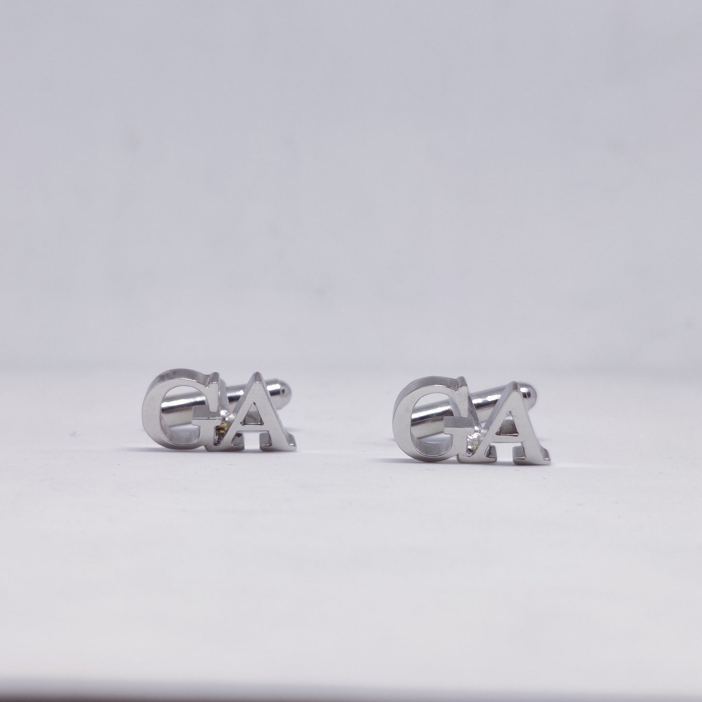 GA Double Initial Cufflinks