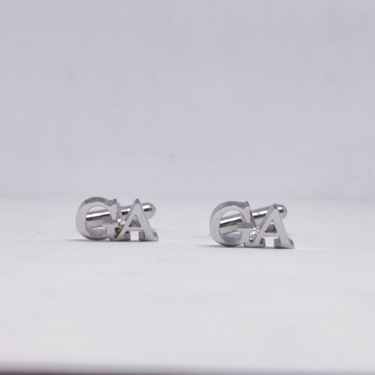 GA Double Initial Cufflinks