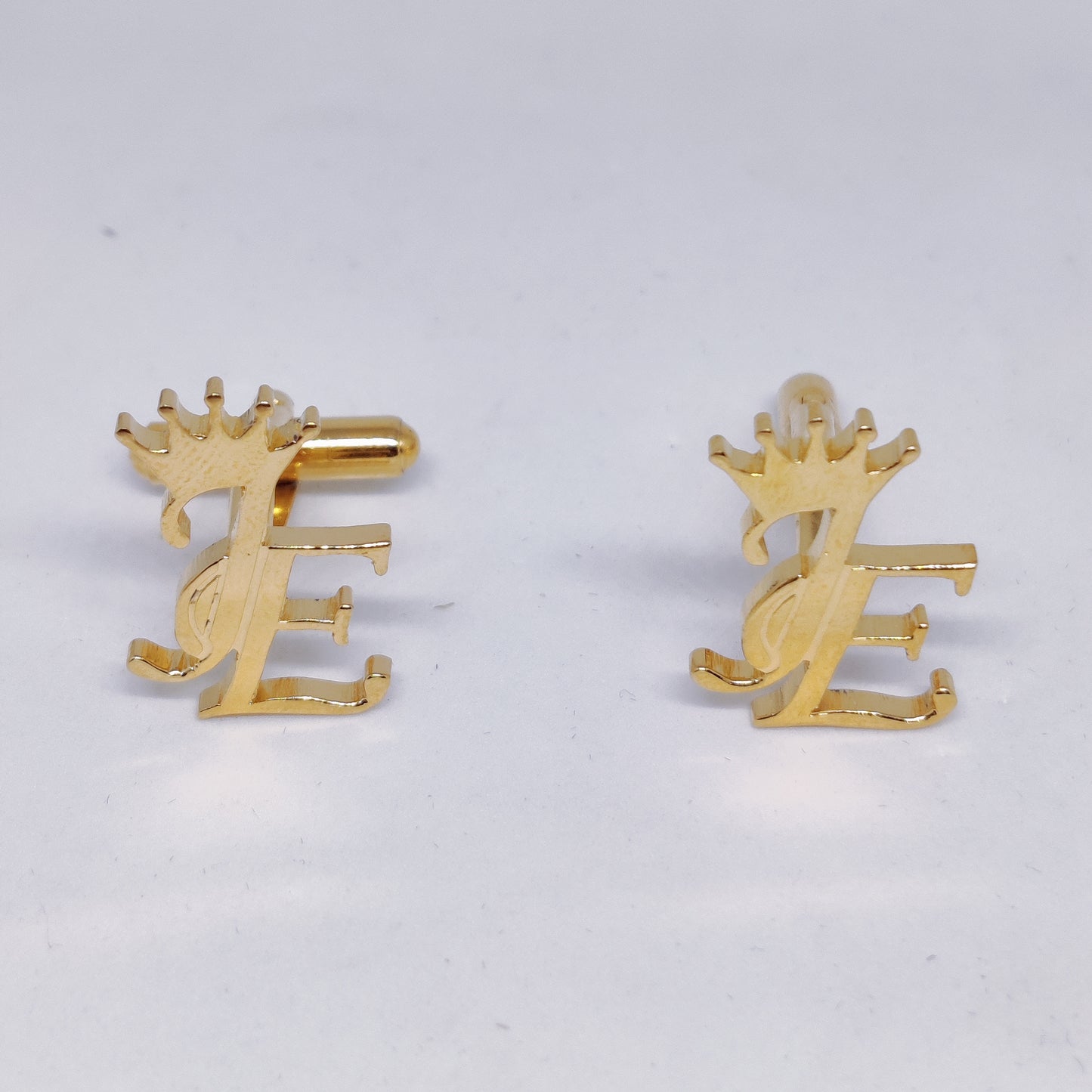 JE Double Initial Cufflinks