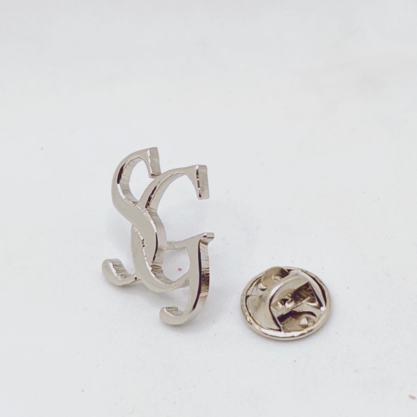 SG Double Initial Lapel Pin