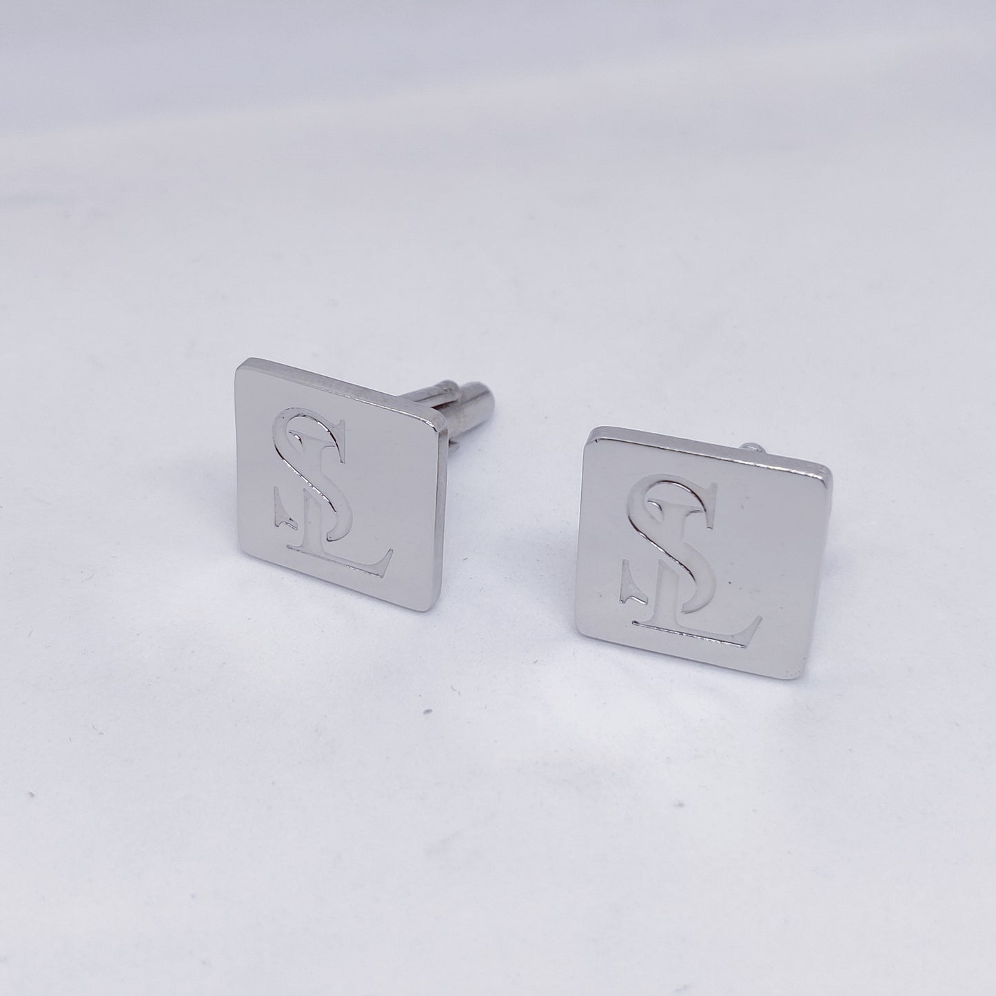 LS engraved Cufflinks