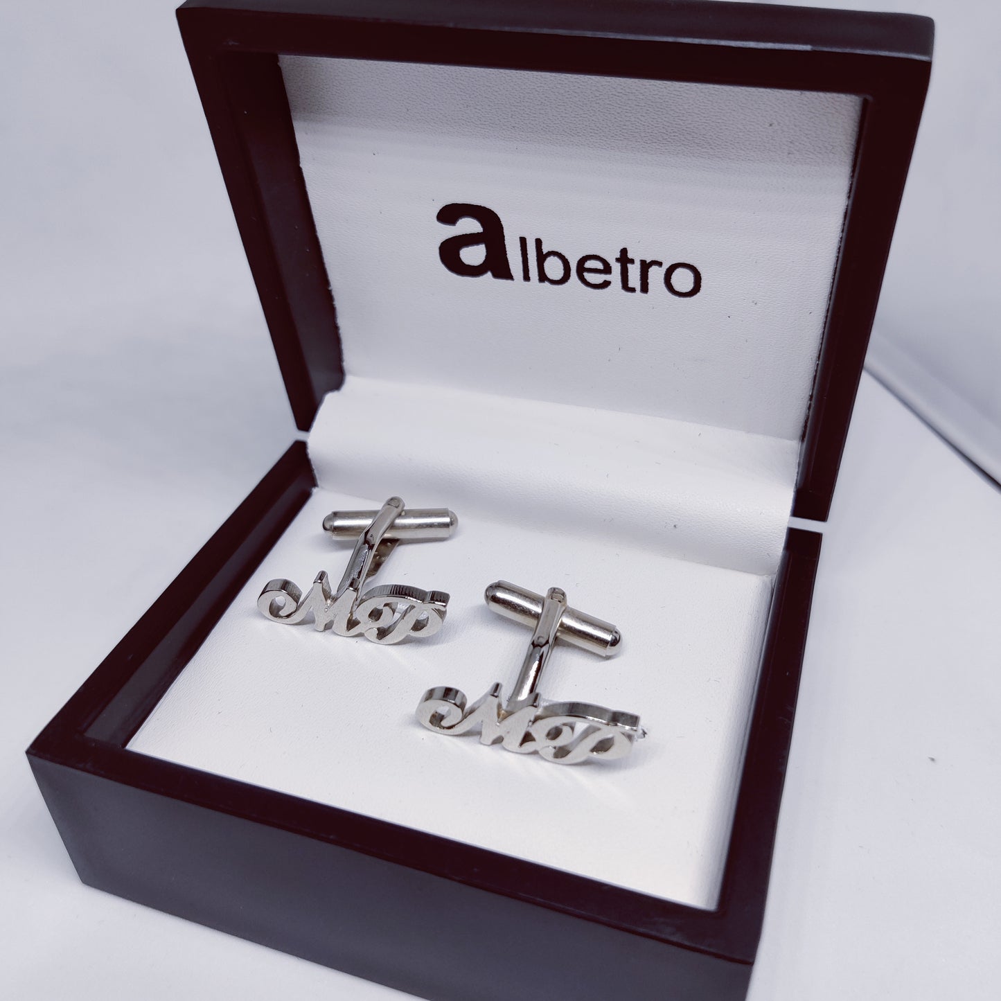 MP Double Initial Cufflinks