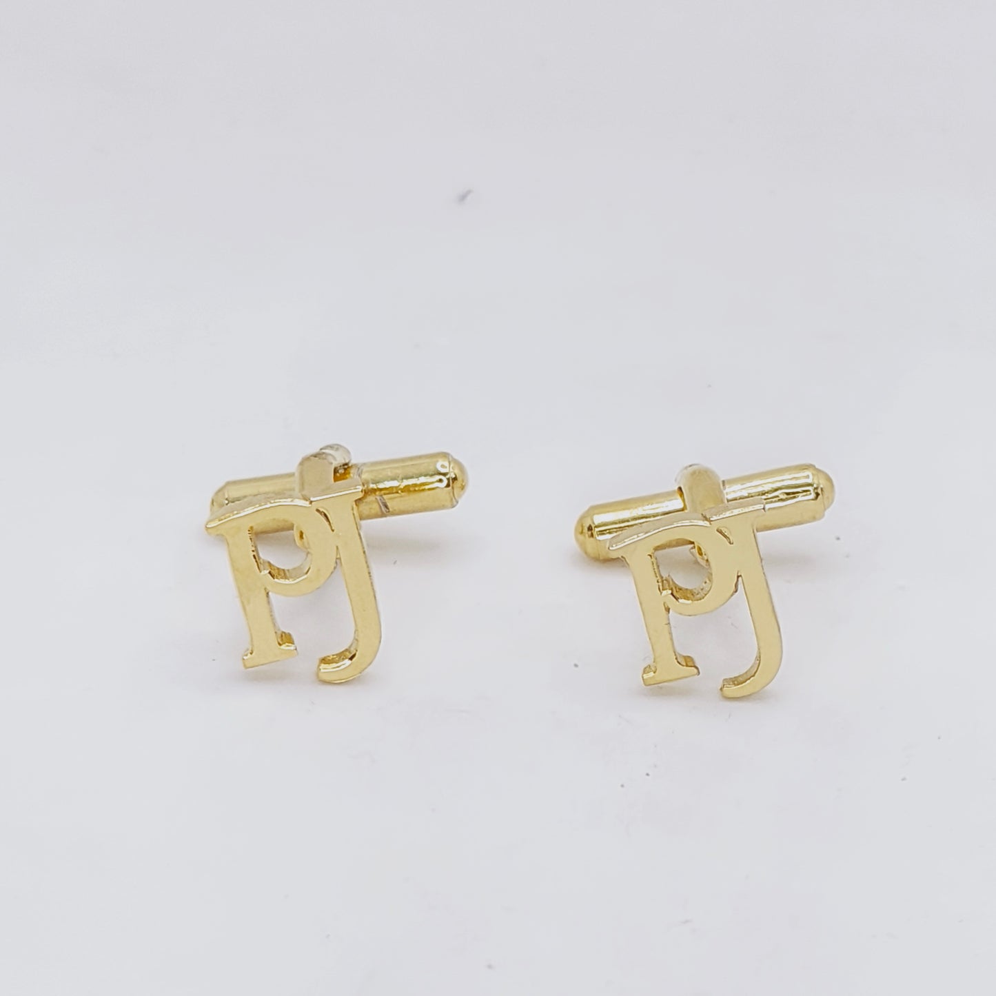 PJ Double Initial Cufflinks