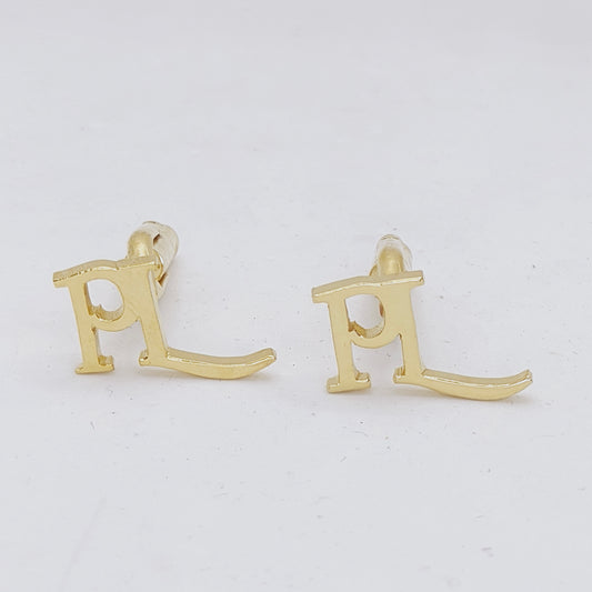 PL Double Initial Cufflinks