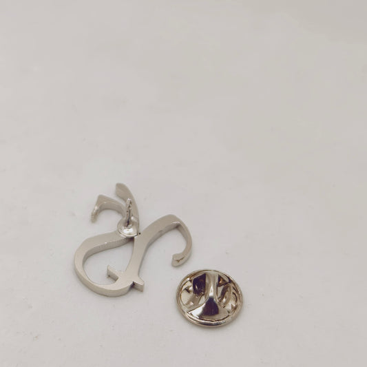 YS Double Initial Lapel Pin