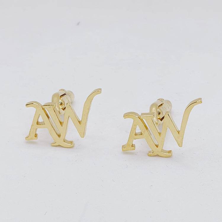 AW Double Initial Cufflinks