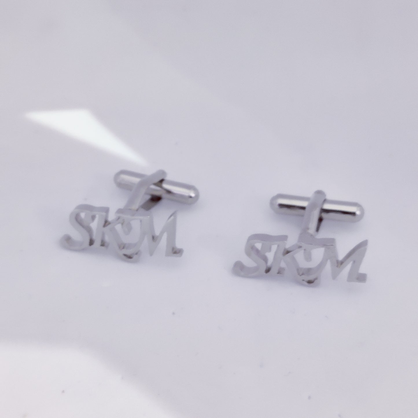 SKM Triple Initials Cufflinks