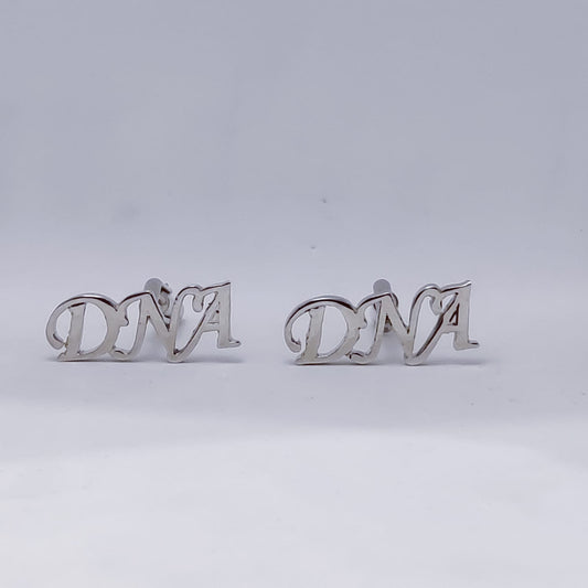 DNa Triple Initials Cufflinks