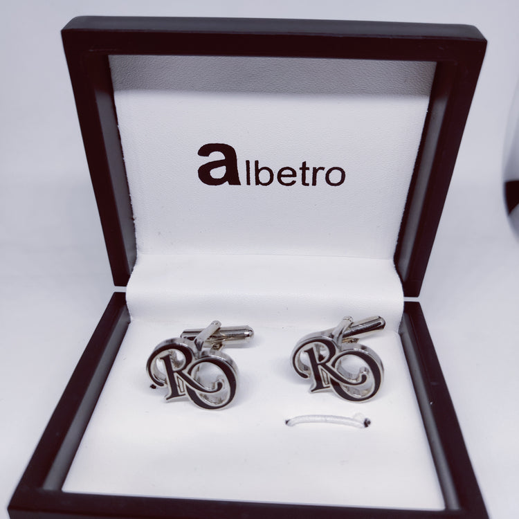 RO Initial Monogram Cufflinks