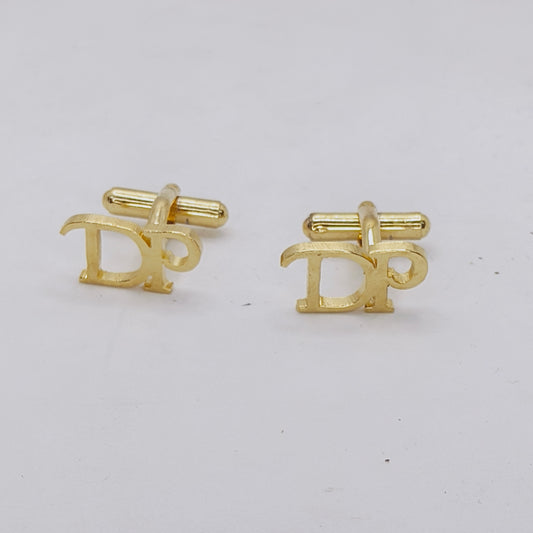 DP Double Initial Cufflinks