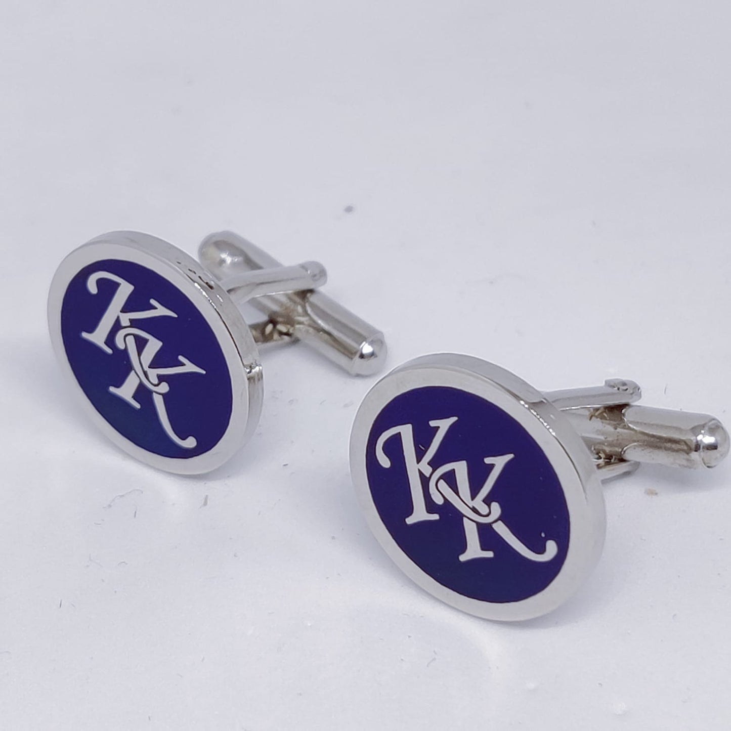 KK Initial Monogram Cufflinks