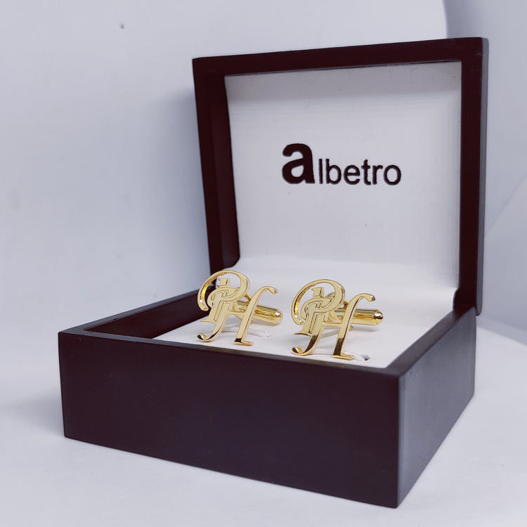 PH Double Initial Cufflinks
