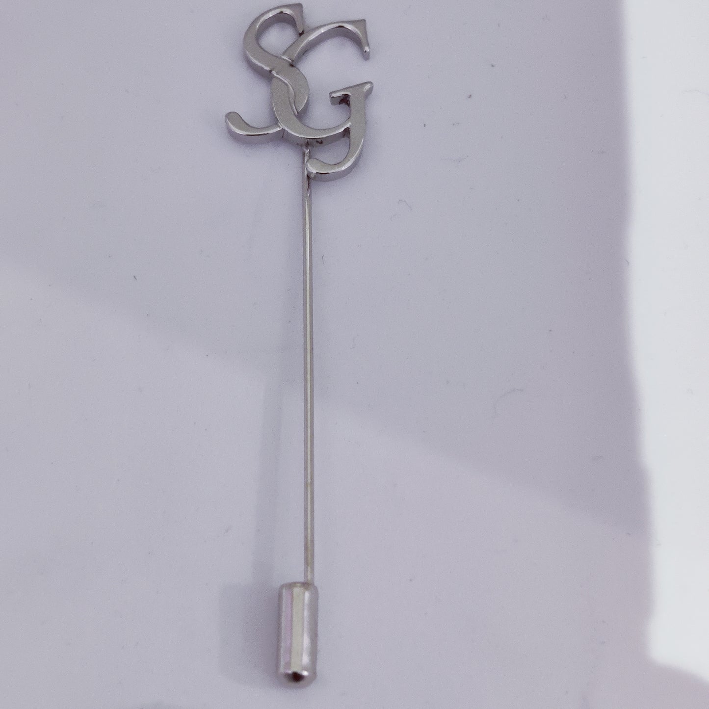 SG Double Initial Lapel Pin