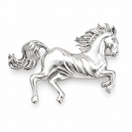 Uchchaihshravas Silver Brooch