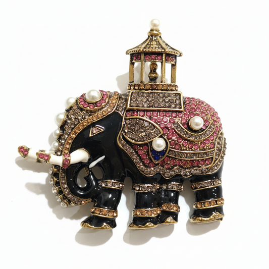Royal Elephant Brooch
