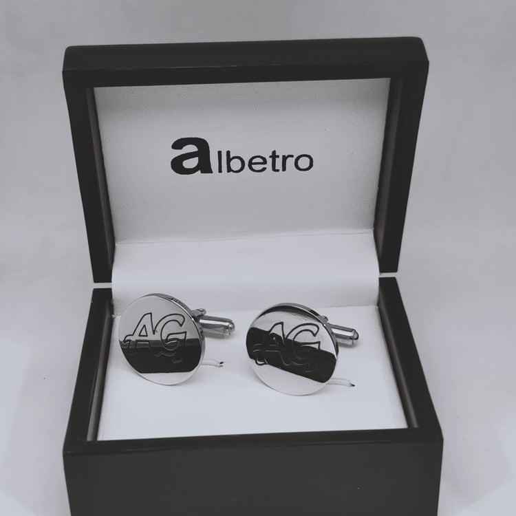 AG Engraved Cufflinks