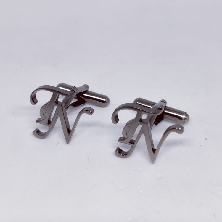 TN Double Initial Cufflinks