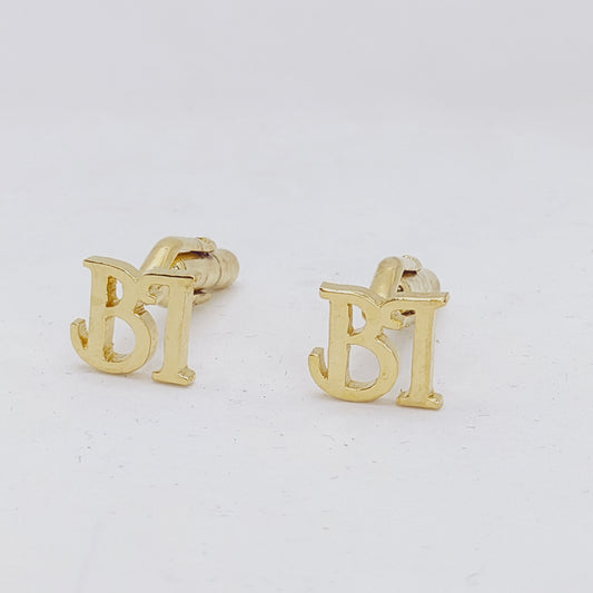 BI Double Initial Cufflinks