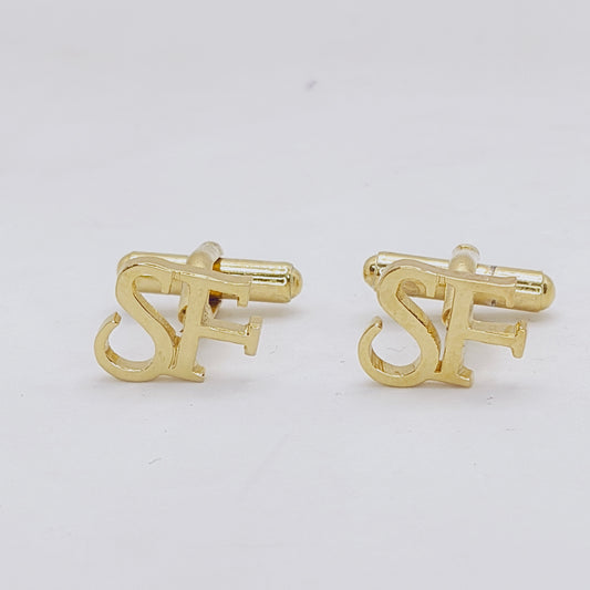 SF Double Initial Cufflinks