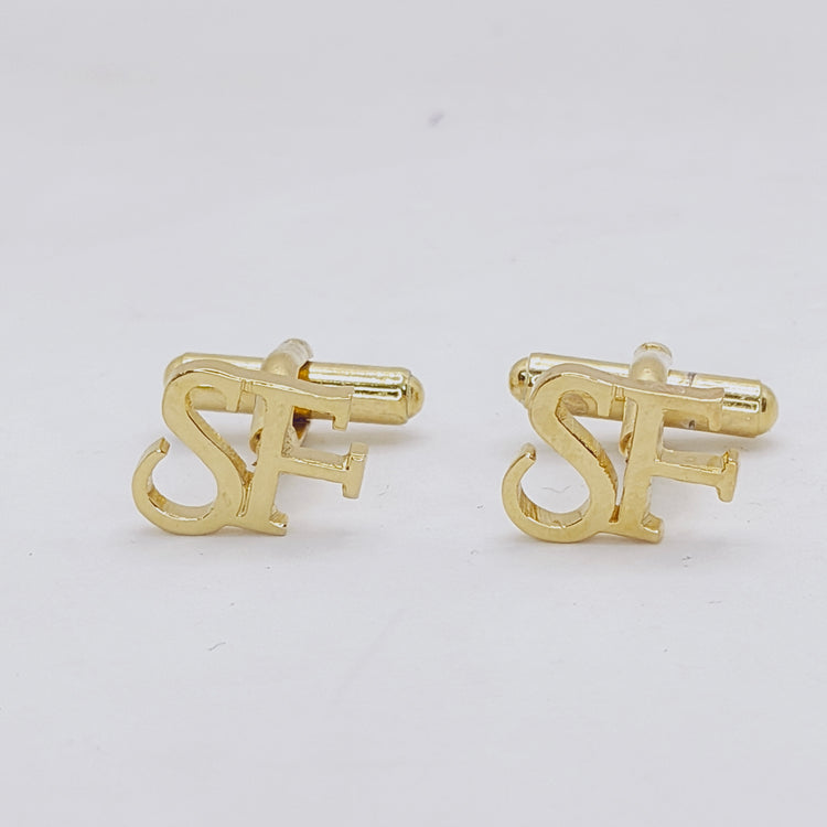 SF Double Initial Cufflinks