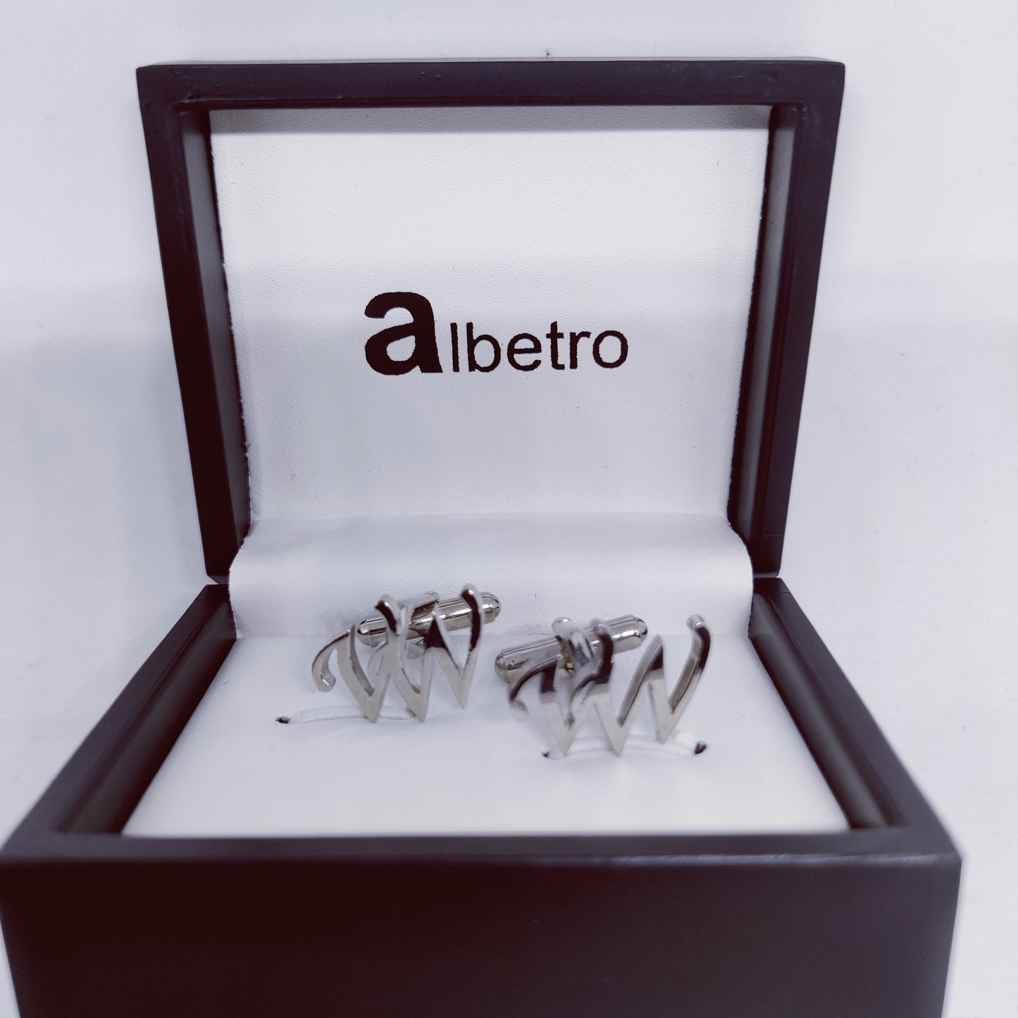 VW Double Initial Cufflinks