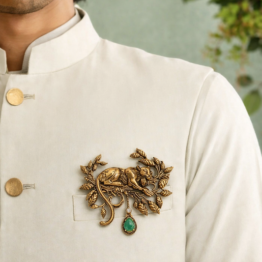 Majestic Panther Statement Brooch