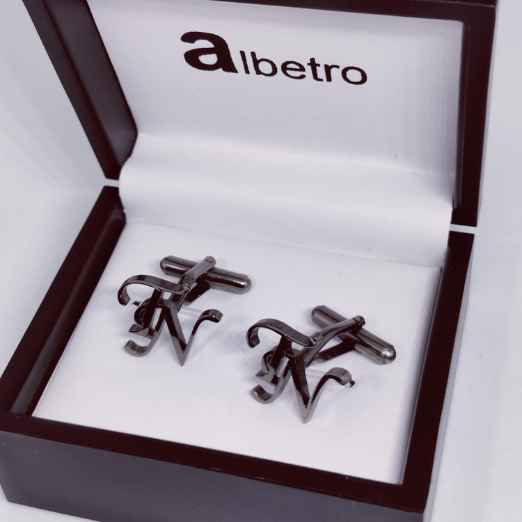 TN Double Initial Cufflinks