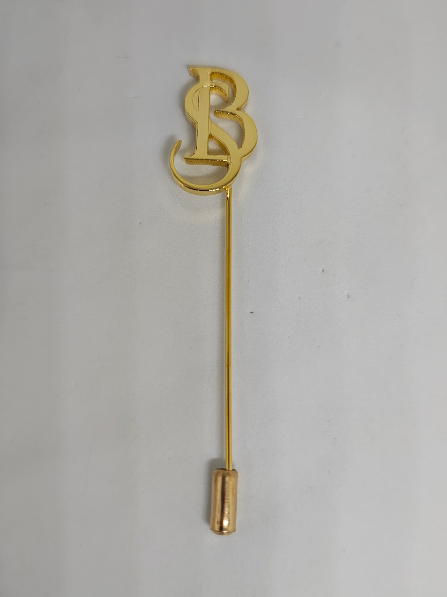 BS SB Double Initial Lapel Pin
