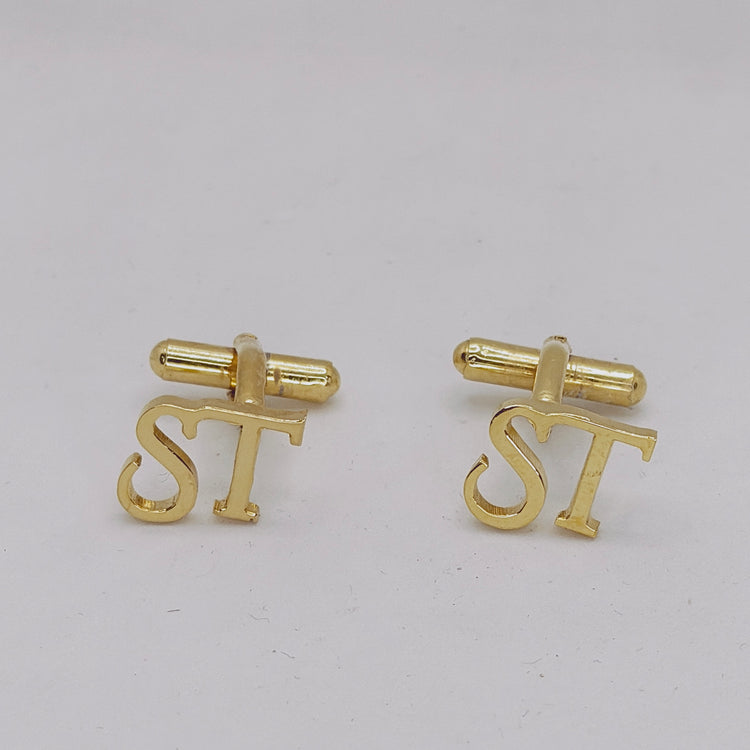 ST Double Initial Cufflinks