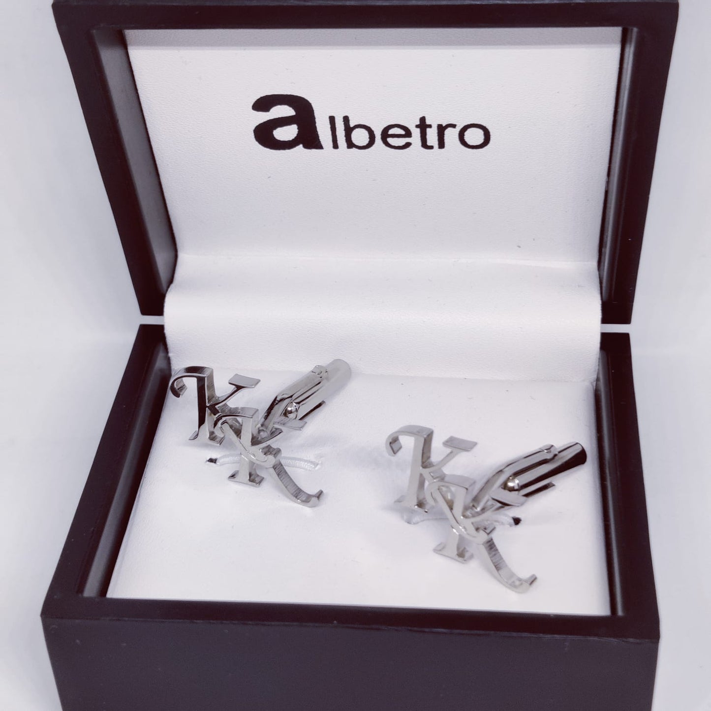 KK Double Initial Cufflinks