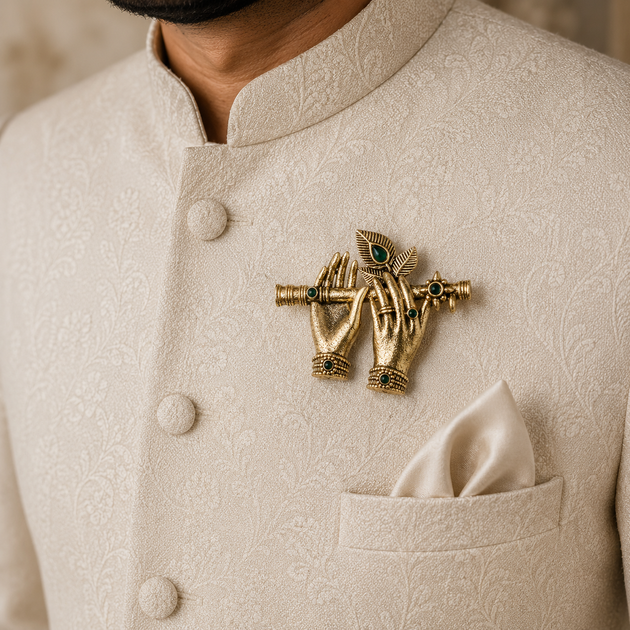 Murli Brooch