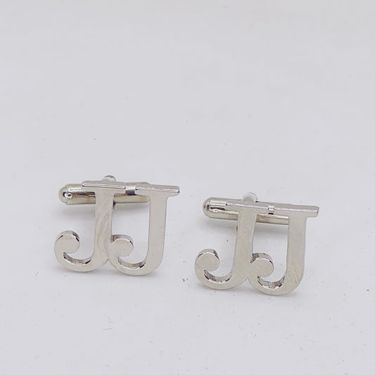 JJ Double Initial Cufflinks