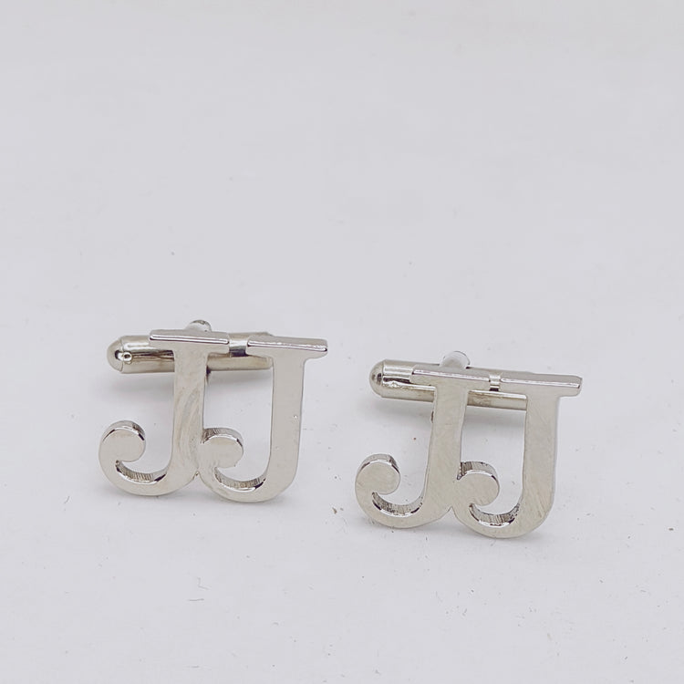 JJ Double Initial Cufflinks