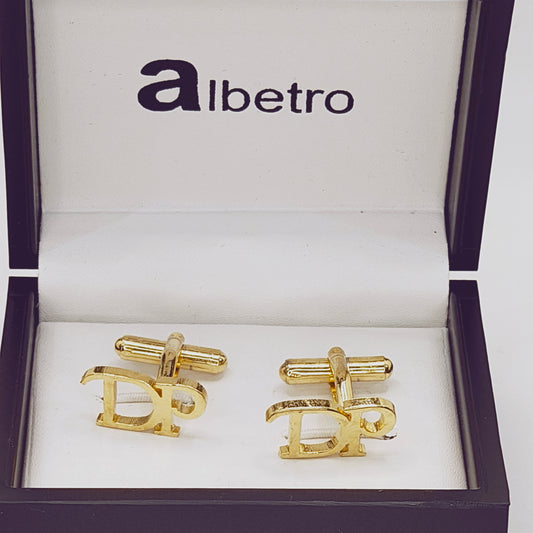 DP Double Initial Cufflinks