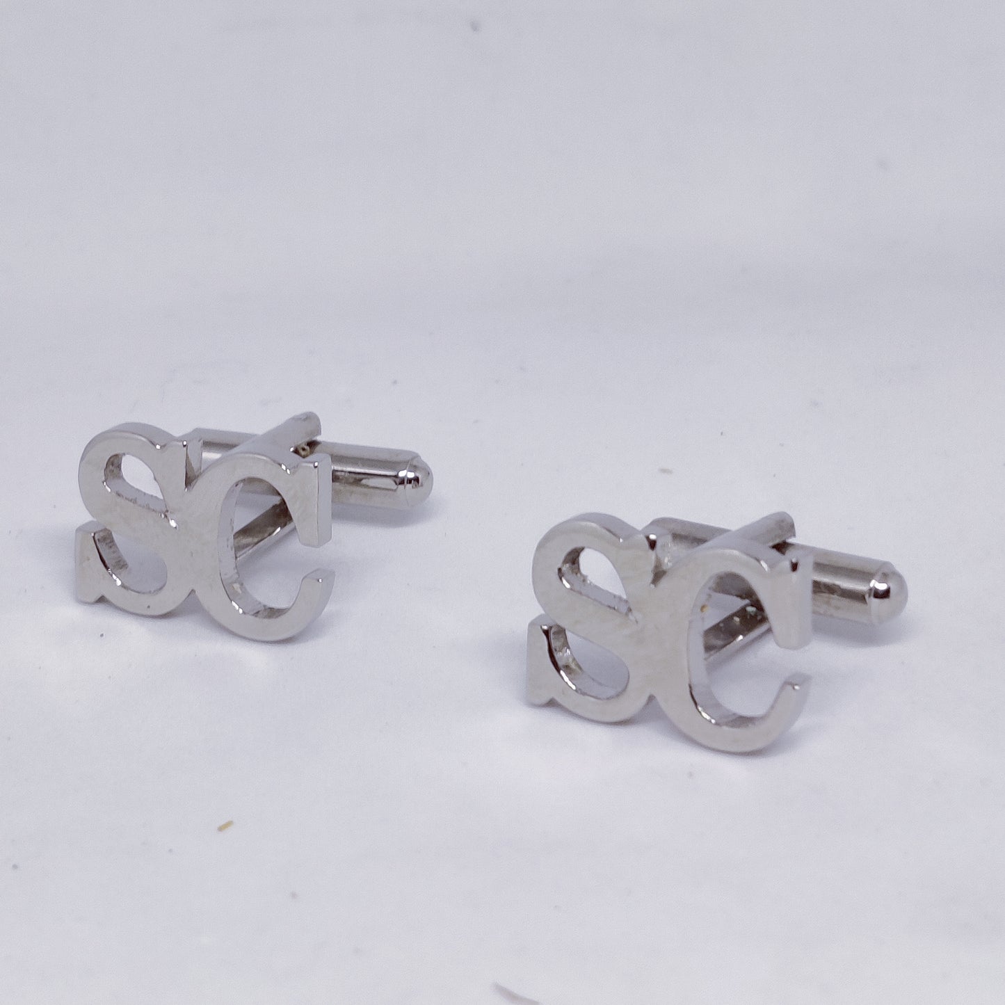 SC Double Initial Cufflinks