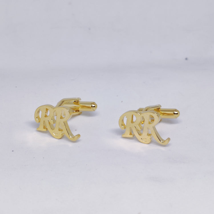RR Double Initial Cufflinks