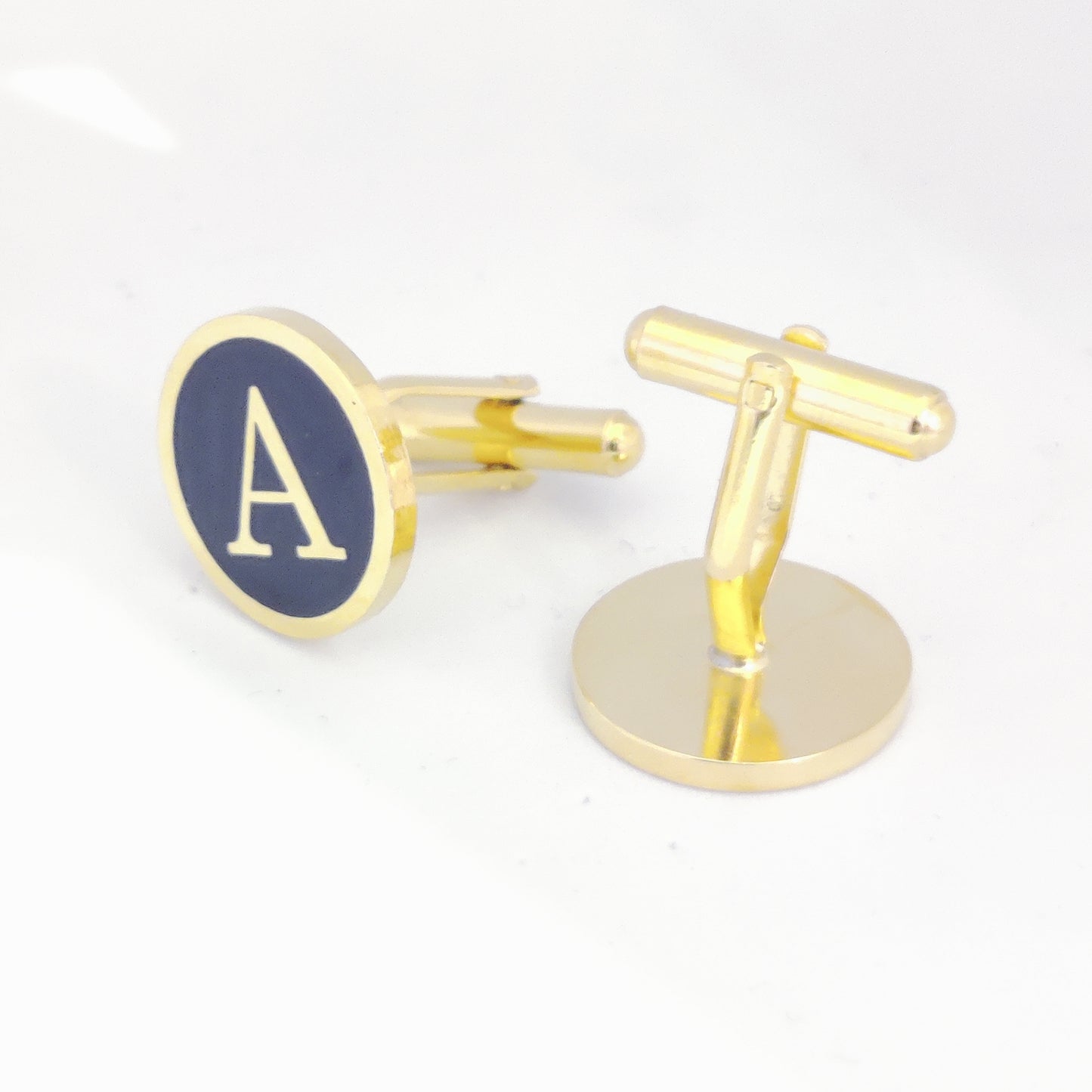 Initial A Monogram Cufflinks