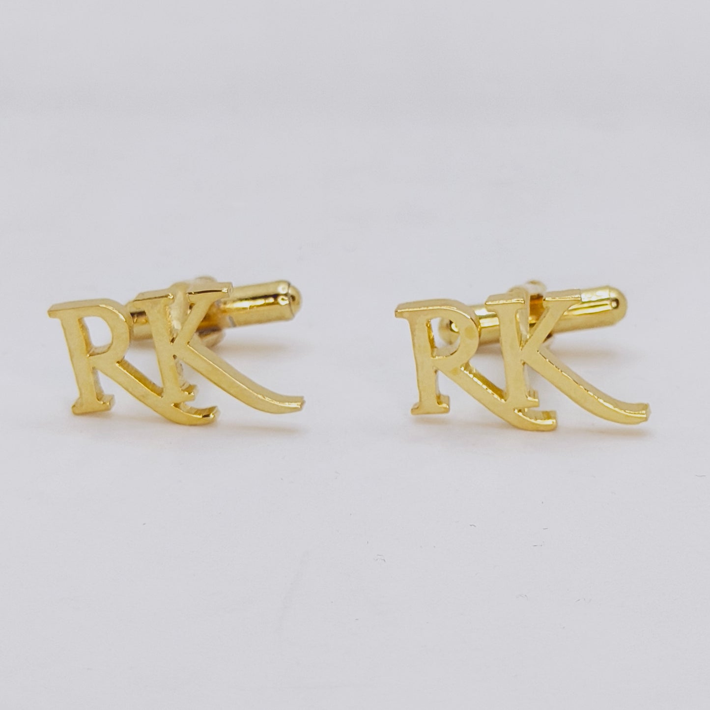RK Double Initial Cufflinks