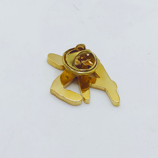 AS Double Initial Lapel Pin