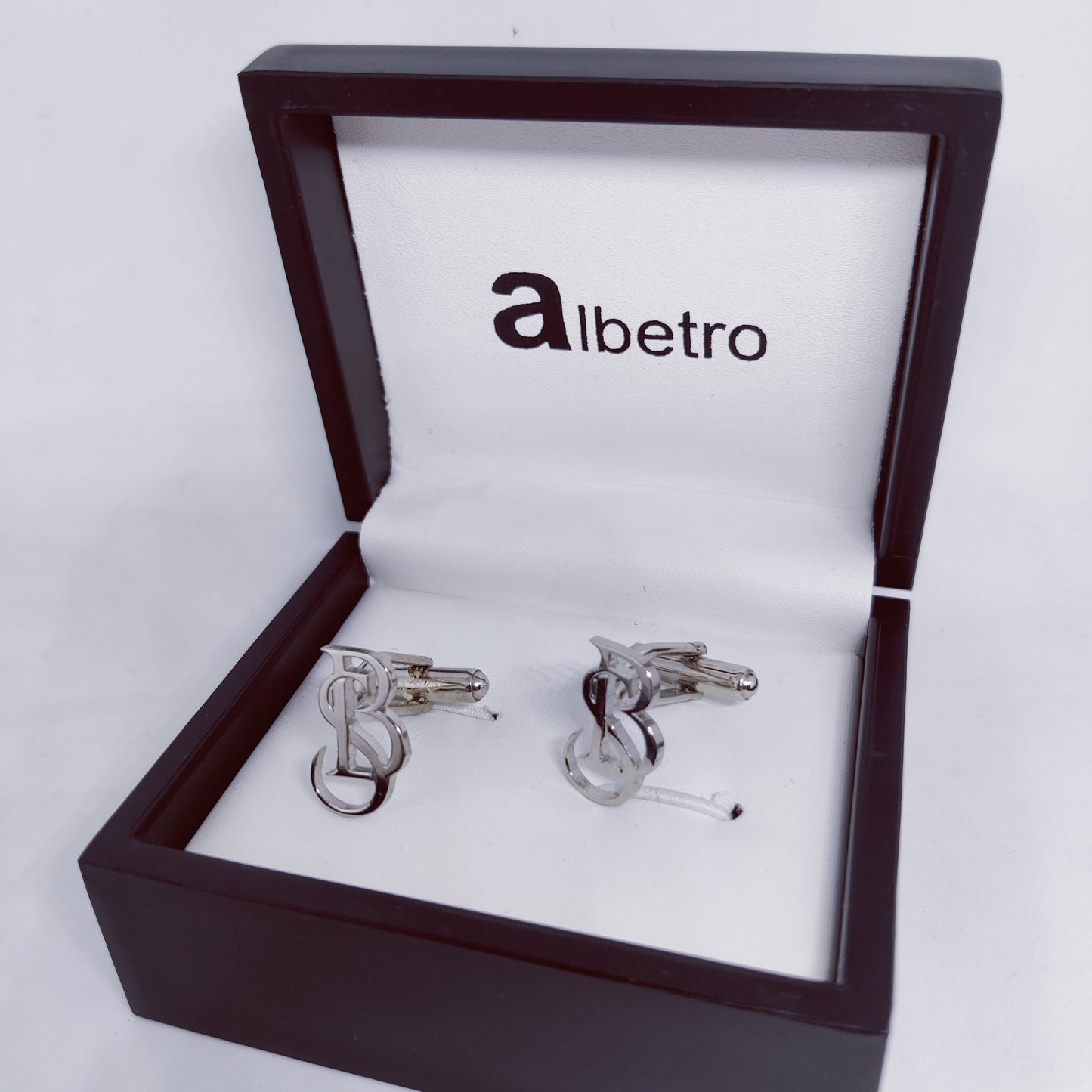 BS SB Double Initial Cufflinks