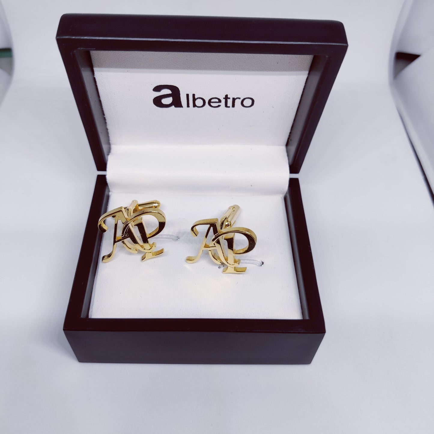 AP Double Initial Cufflinks