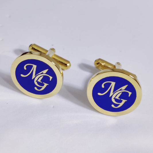 MG Initial Monogram Cufflinks