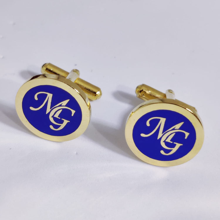 MG Initial Monogram Cufflinks