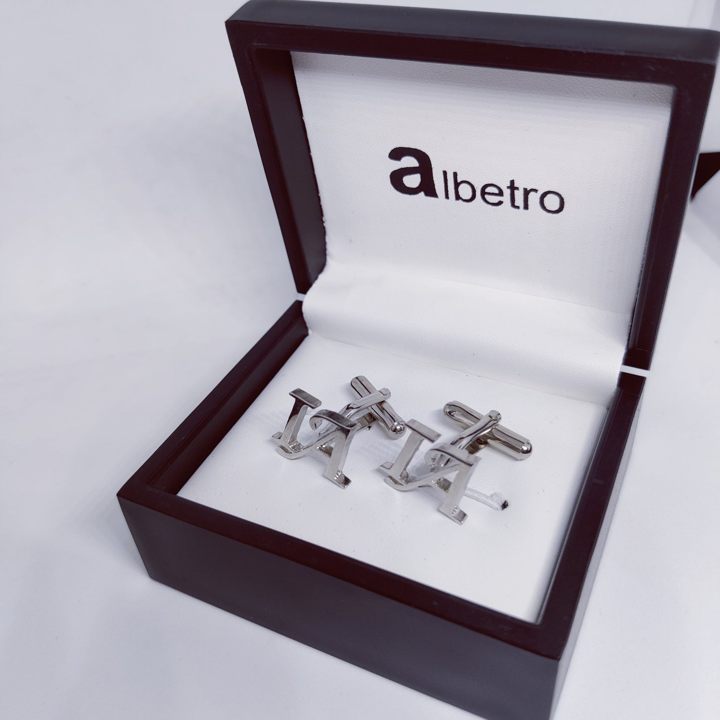 IA Double Initial Cufflinks