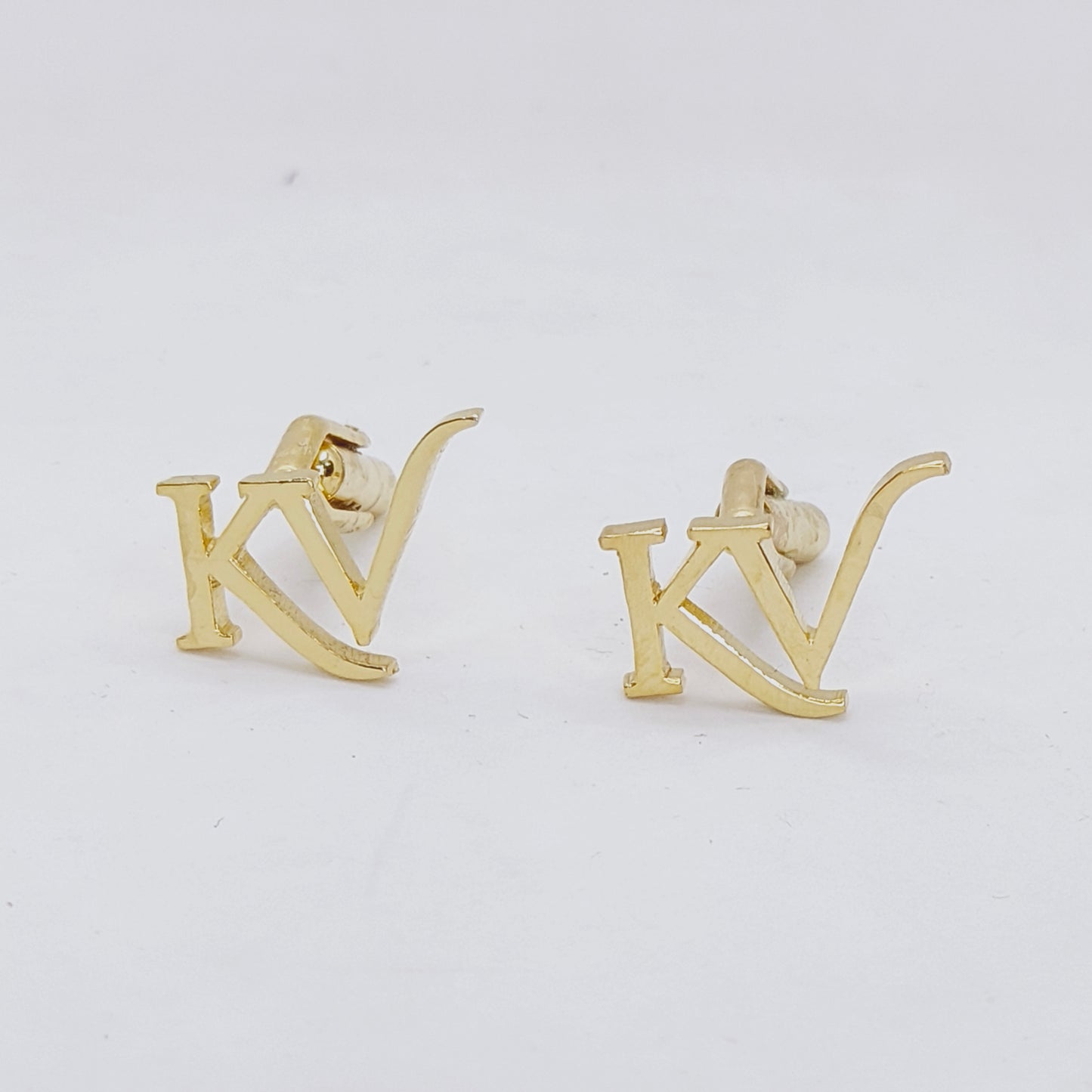 KV Double Initial Cufflinks