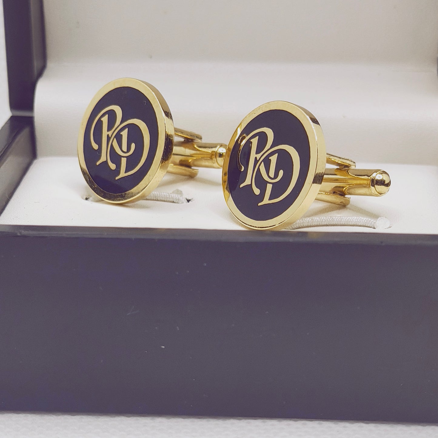 RD initial monogram cufflinks
